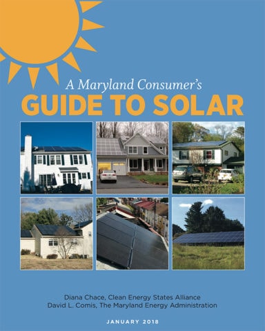 A Maryland Consumers Guide to Solar cover