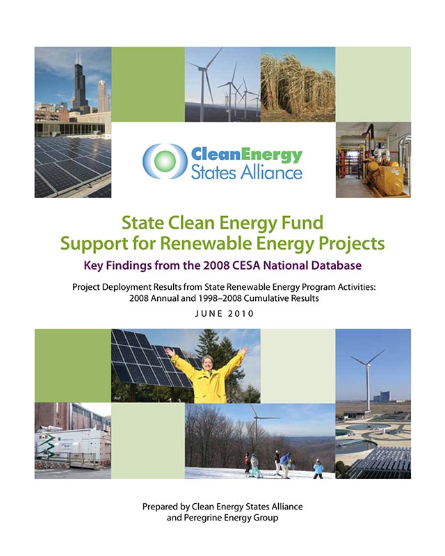State Clean Energy Fund Support for Renewable Energy Projects Key