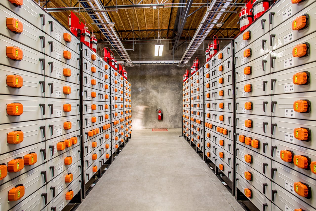 Portland General Electric's Salem Smart Power Center includes a large-scale energy storage system.