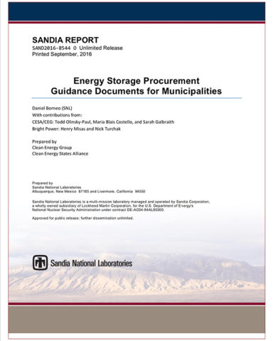 Energy-Storage-Procurement-Guidance-Document cover