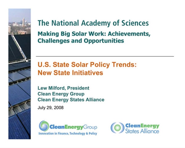 NAS-solar-policy-state-initiatives-july09 cover