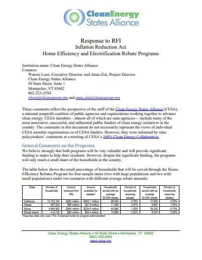 cesa-response-to-rfi-about-the-doe-home-efficiency-and-electrification