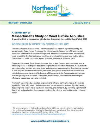 Summary-MA-Turbine-Acoustics cover